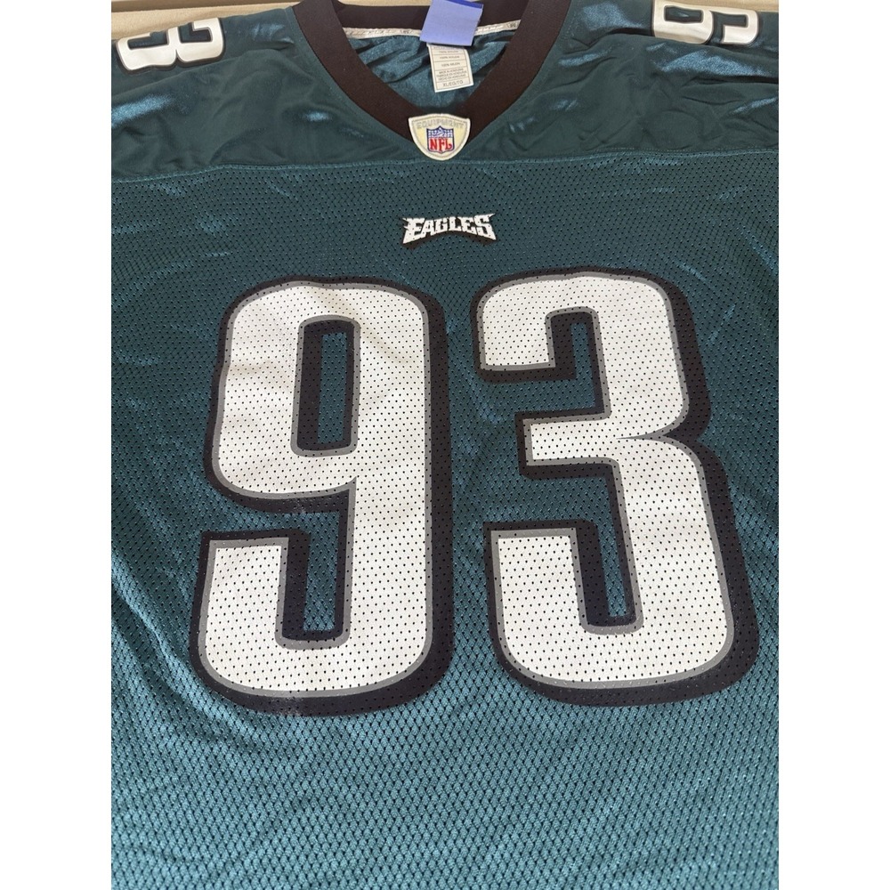 Philadelphia Eagles Jersey Adult Extra Large Jevon Kearse #93 Reebok On Field - Picture 4 of 11